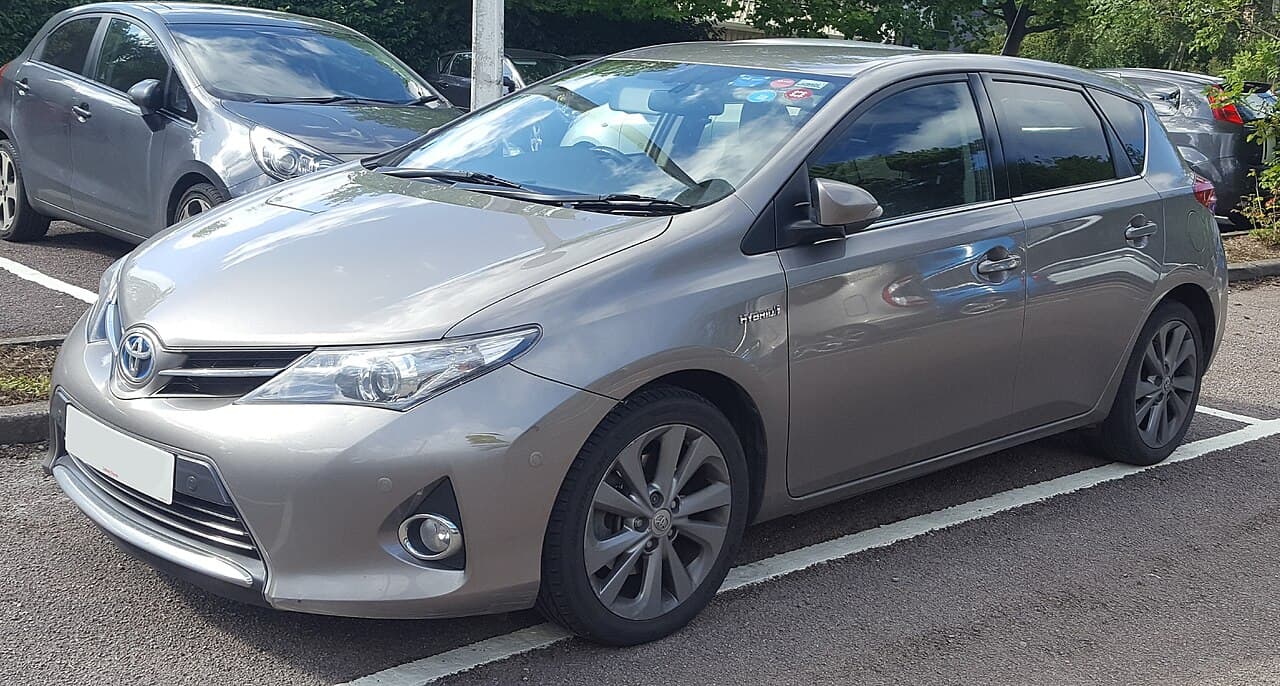 Toyota Auris, the comfort car in our fleet