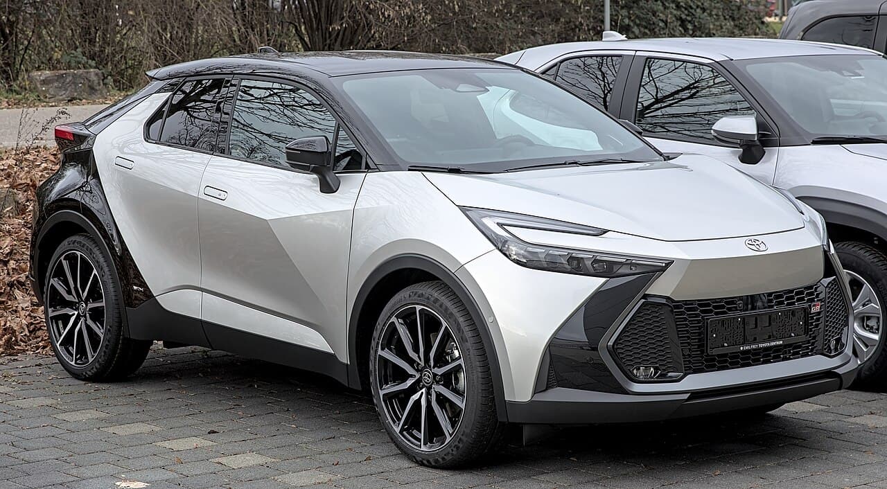 Toyota C-HR, the standard car in our fleet